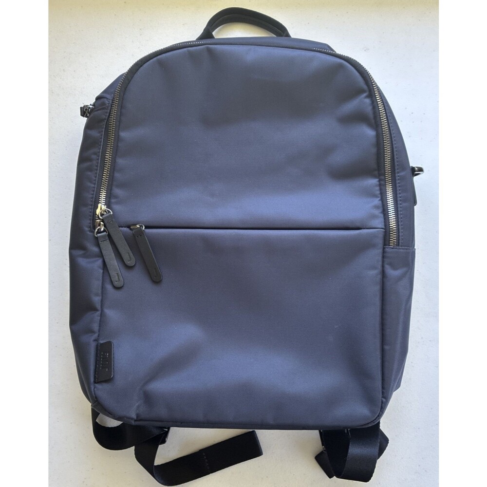 July Carry All Travel Backpack Navy Blue Laptop Backpack Carry-On Luggage Sleeve
